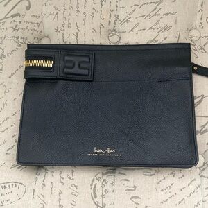 India Hicks Big Zipper - Black - NWT